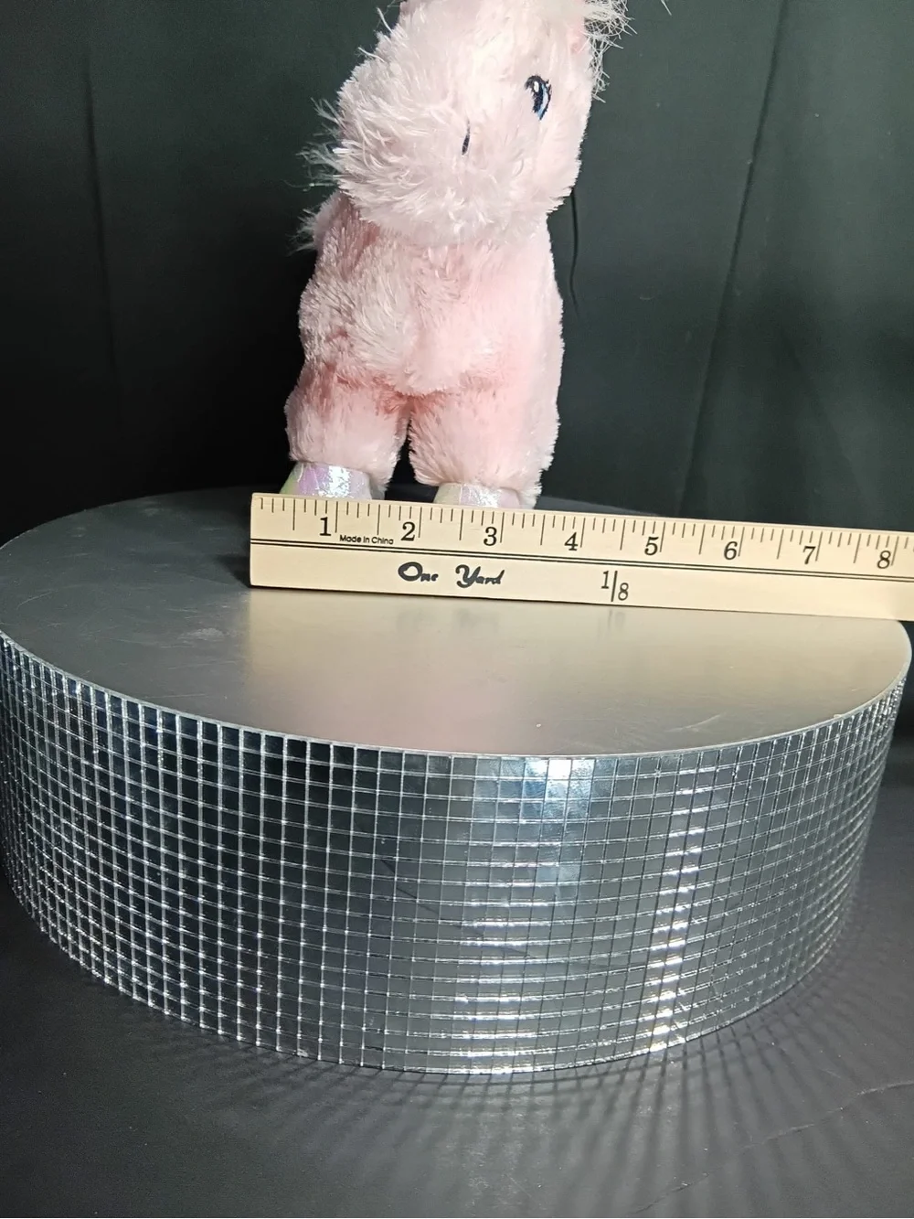 GANZ Pink Pegasus Plush with Iridescent Hooves 7”